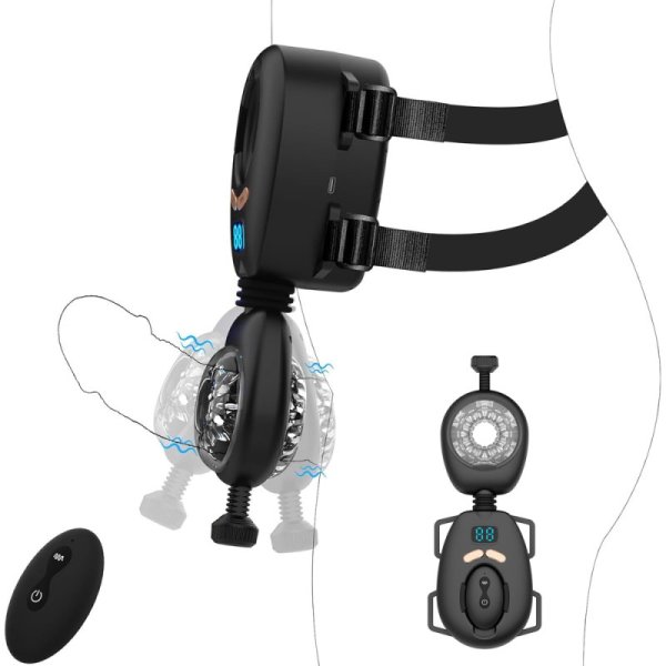 (image for) Wearable Male Masturbator with Swing Function