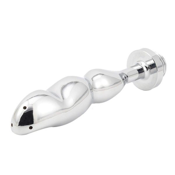 (image for) Water Dildo Steel Tip Shower Enema Irrigator
