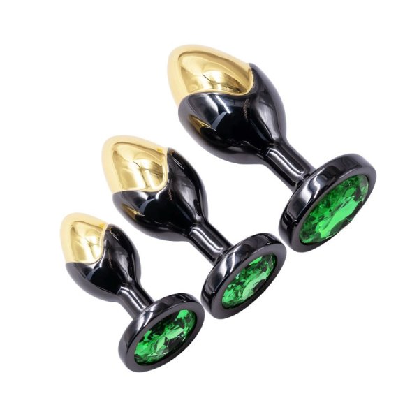 (image for) Fig Double Color Aluminum Alloy Butt Plug