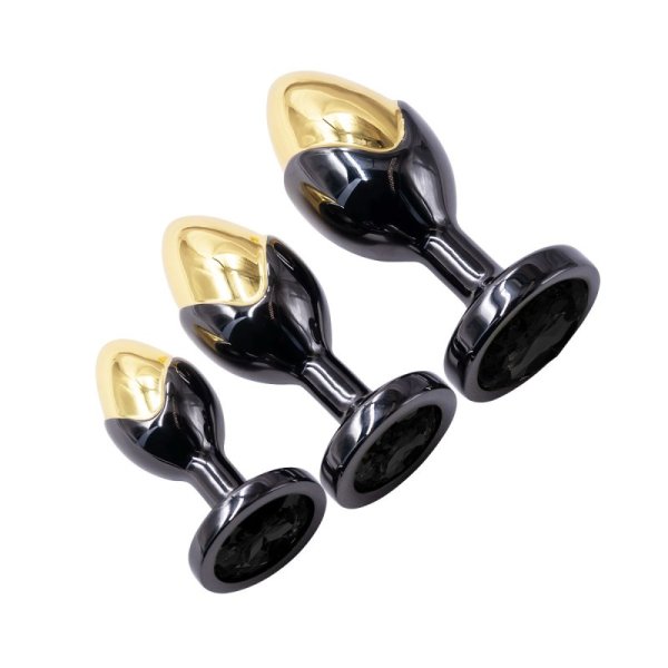(image for) Fig Double Color Aluminum Alloy Butt Plug