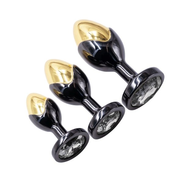 (image for) Fig Double Color Aluminum Alloy Butt Plug