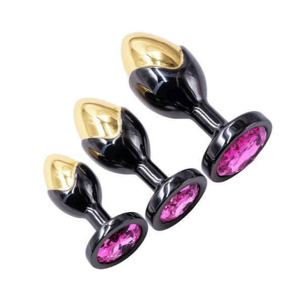 (image for) Fig Double Color Aluminum Alloy Butt Plug