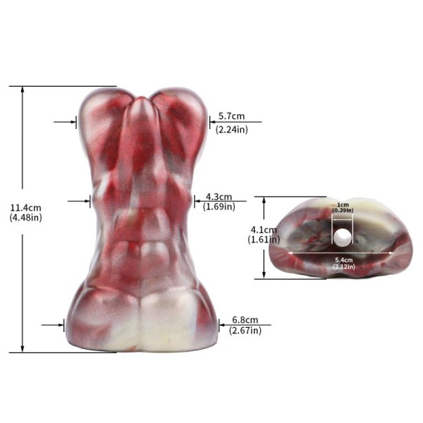 (image for) Fantasy Mouth Opener Gag - Muscle Man