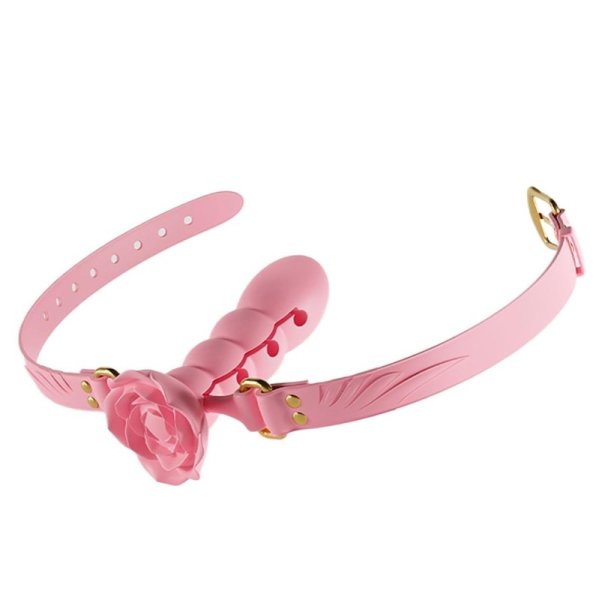 (image for) Rose Gag with Open Mouth Bondage