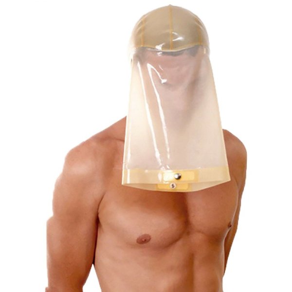 (image for) Latex Mask Hood for Foot Fetish