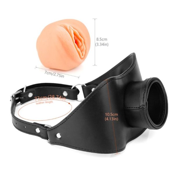 (image for) Pussy Face Oral Sex Mouth Gag