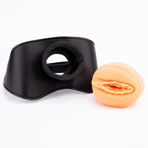 (image for) Pussy Face Oral Sex Mouth Gag