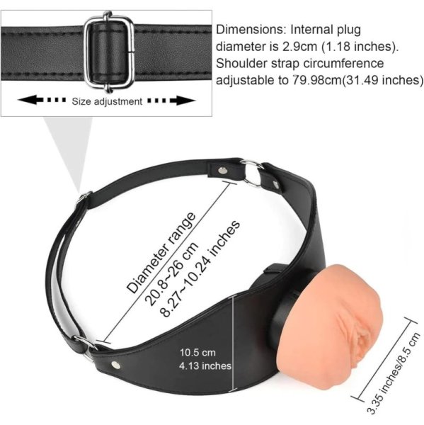 (image for) Pussy Face Oral Sex Mouth Gag