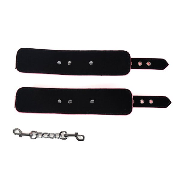 (image for) Shiny PU Handcuffs with Pin Buckle