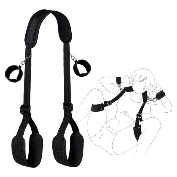 (image for) Bondage Restraint Straps with Padded Cuffs
