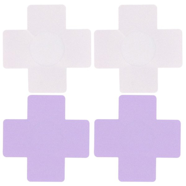 (image for) Cross Shape Self-adhesive Nipple Patches