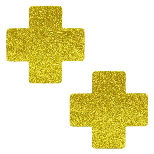 (image for) Glitter Cross Nipple Pasties