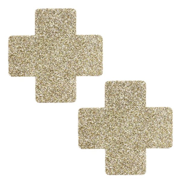 (image for) Glitter Cross Nipple Pasties