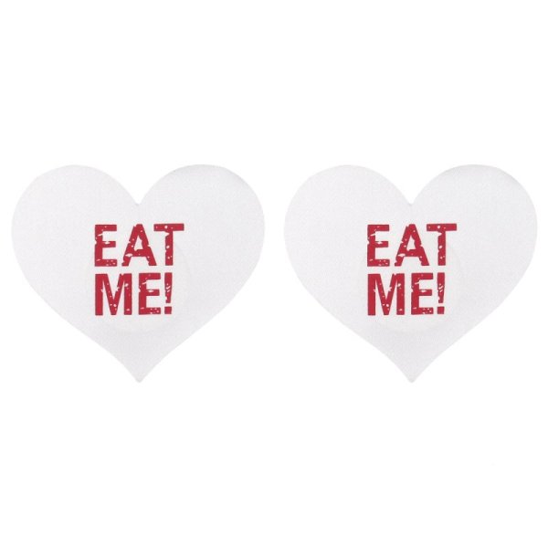 (image for) Eat Me Heart Nipple Stickers