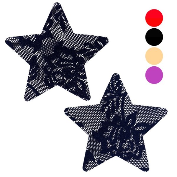 (image for) Lace Star Nipple Pasties