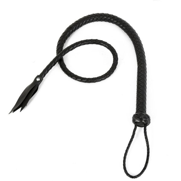 (image for) Black Leather Long Whip