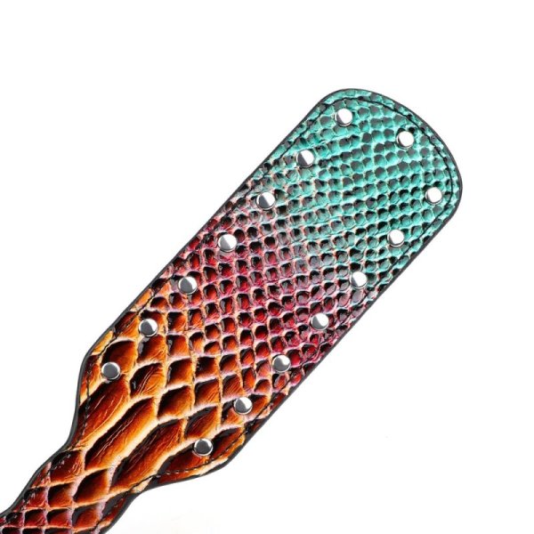 (image for) Crocodile Pattern Colorful Paddle