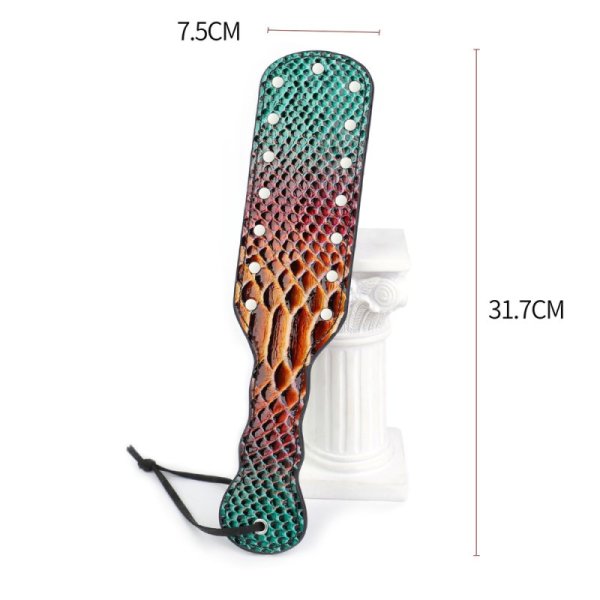 (image for) Crocodile Pattern Colorful Paddle