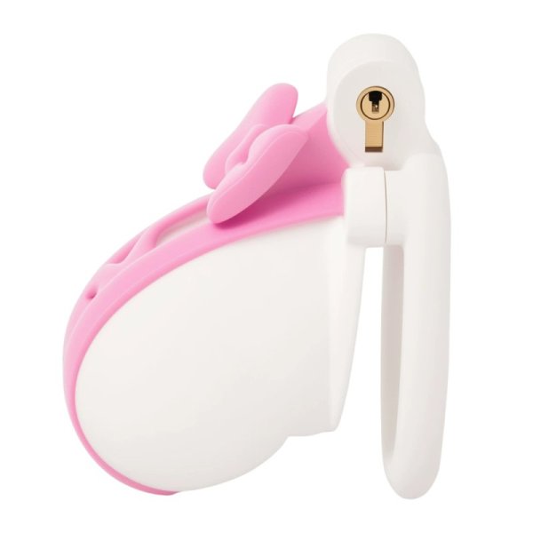 (image for) Butterfly Knot Sissy Chastity Cage
