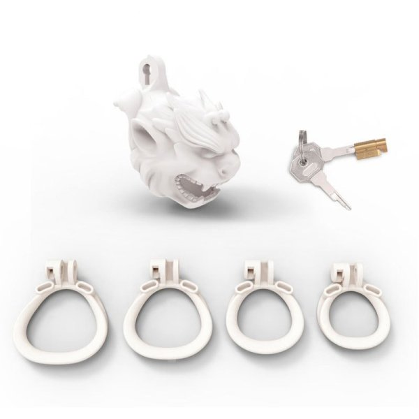 (image for) Dragon 3D Chastity Cage With Bell