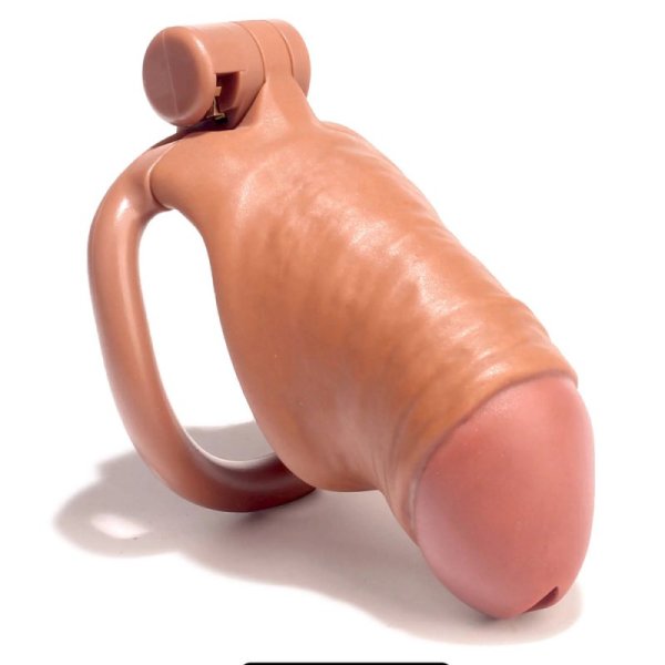 (image for) V2.0 Men's Simulated Penis Chastity Cage
