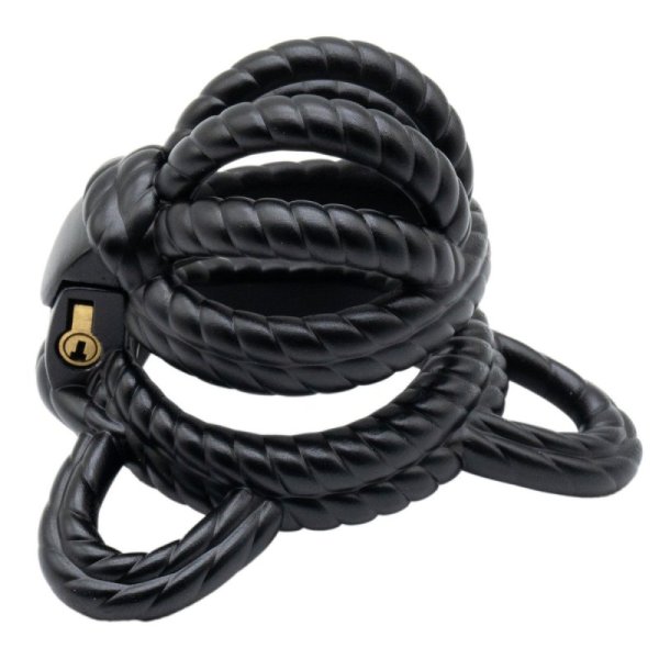 (image for) Rope Chastity Cage With Strap