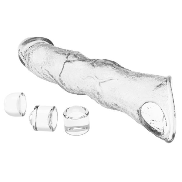 (image for) 11" Adjustable Penis Extension With Inserts