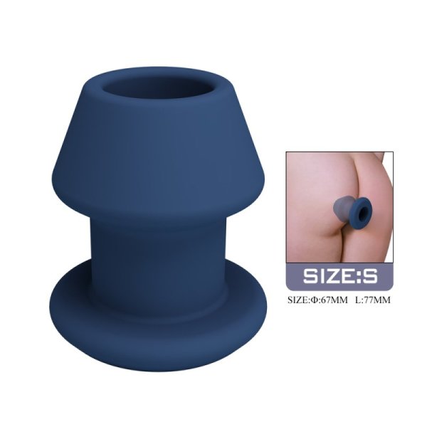 (image for) Silicone Hollow Anal Plug