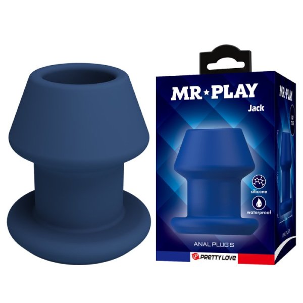 (image for) Silicone Hollow Anal Plug