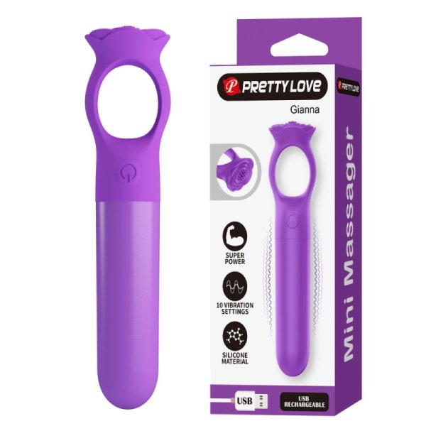 (image for) Floral Ring Clitoris Vibrator
