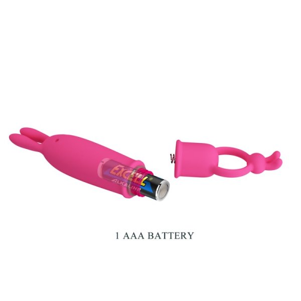 (image for) Silicone Bunny Clitoris Vibrator