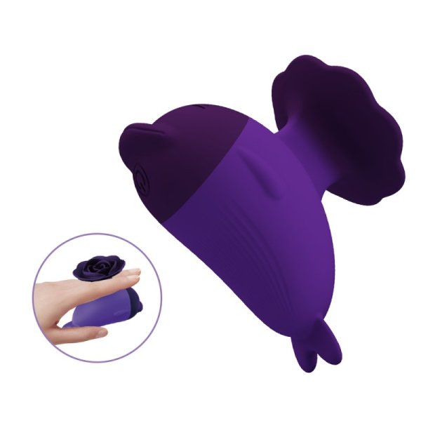 (image for) Flower Dolphin Clit Vibrator