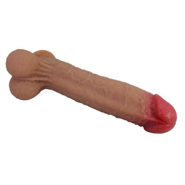 (image for) 10.9 inch Lifelike Textured Dildo