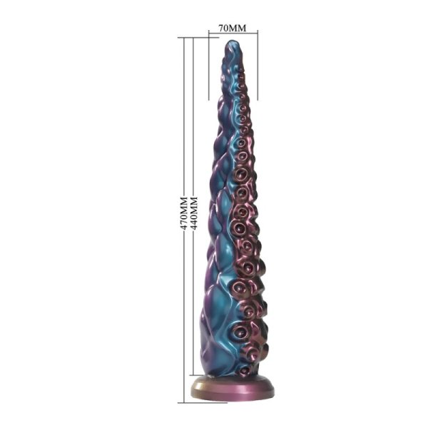 (image for) 18.5" Octopus Tentacle Butt Plug - Beastlord