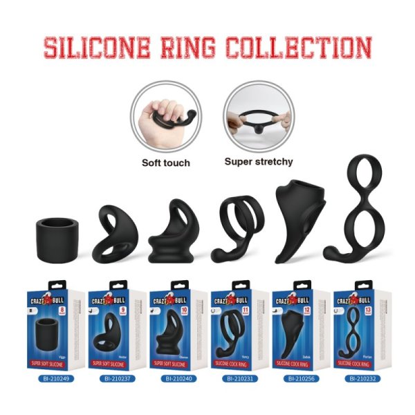 (image for) 30pcs Pack Cock Ring Series