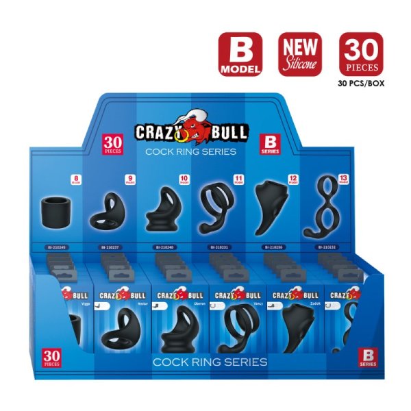 (image for) 30pcs Pack Cock Ring Series
