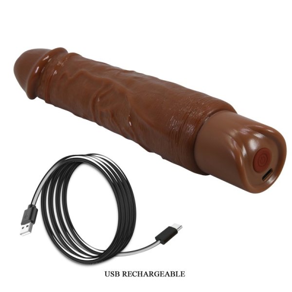 (image for) 9.3" Lifelike Dildo Vibrator