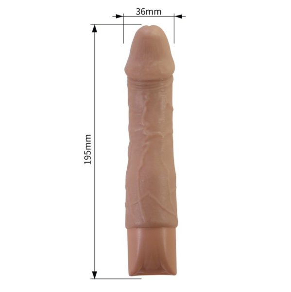 (image for) 7.7" Lifelike Dildo Vibrator