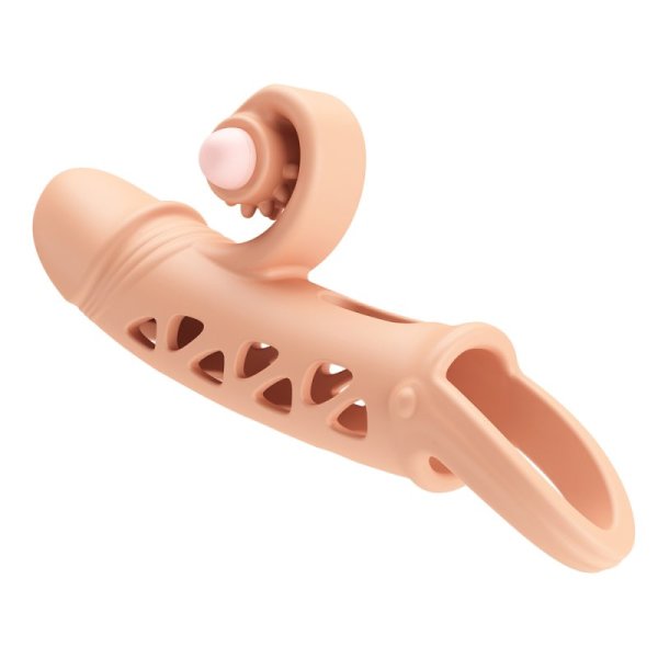 (image for) Vibrating Clitoral Penis Extension