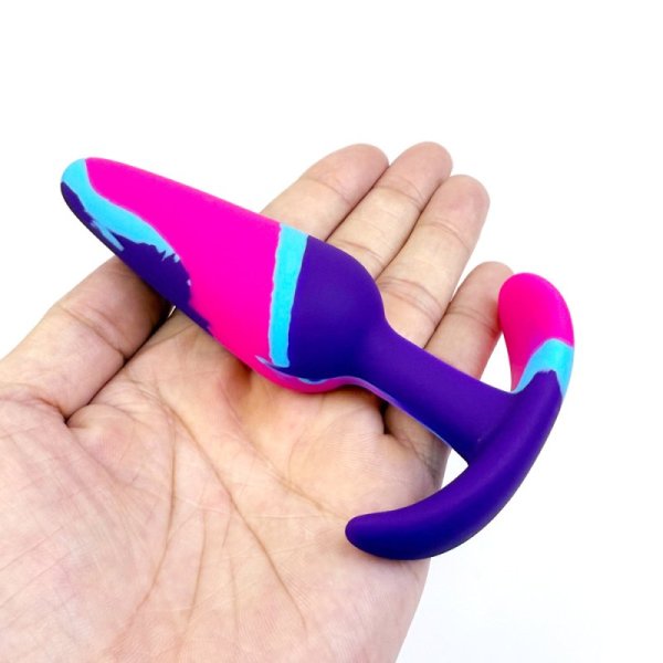 (image for) Pure Bliss Colourful Silicone Butt Plug