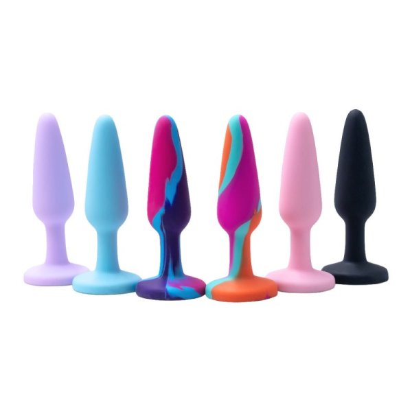 (image for) Jewelry Colourful Silicone Butt Plug