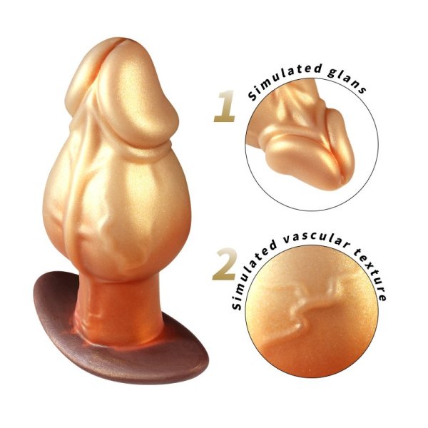 (image for) Realistic Dildo for Anus Dilation