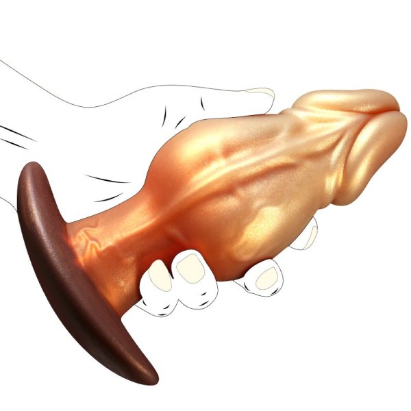 (image for) Realistic Dildo for Anus Dilation