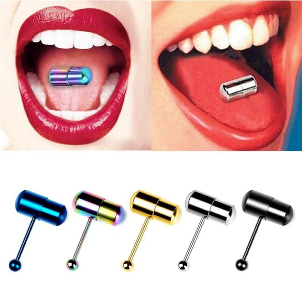 (image for) Vibrating Tongue Piercing Barbell