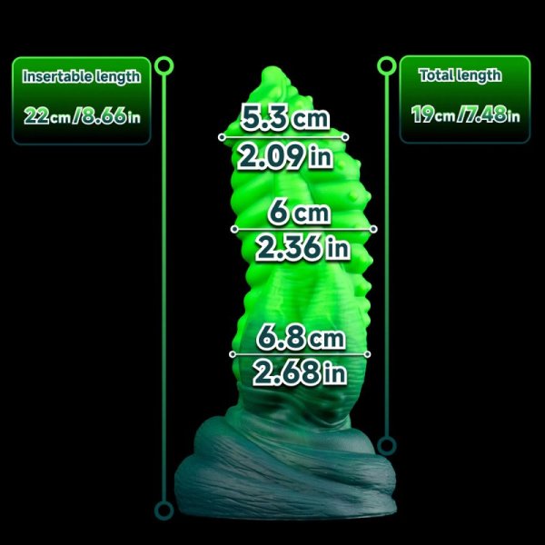 (image for) Segmented Spined Bioluminescent Alien Dildo