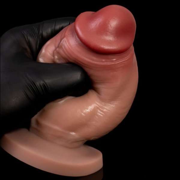 (image for) Realistic Anal Plug Dildo Glans Veins Suction Cup