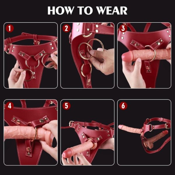 (image for) Strap On Dildo Harness Kit