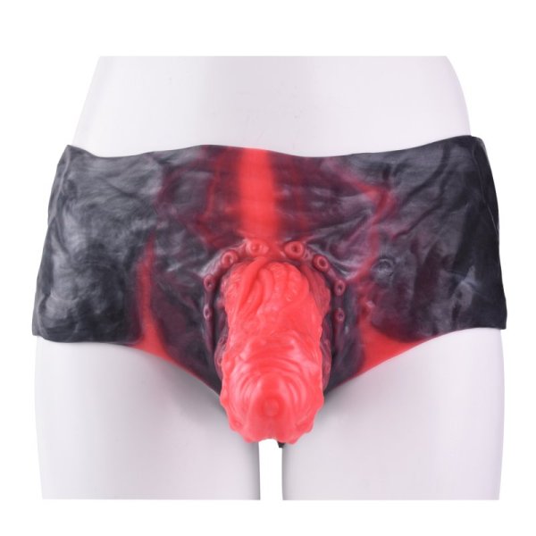 (image for) Tentacle Fantasy Dildo Pant Hollow Design 7 Inches