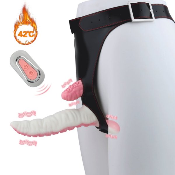 (image for) Monster Strap-on Vibrator Tentacle Dildo