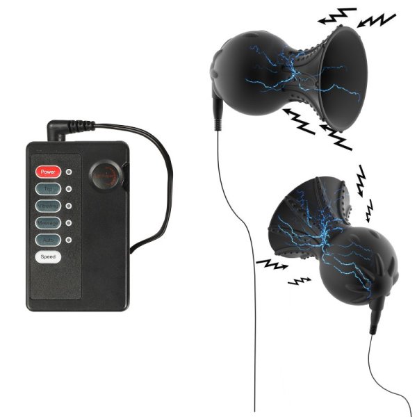 (image for) E-stim Nipple Sucker Shock